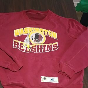 NFL Washington Redskins Burgundy Crewneck Sweater